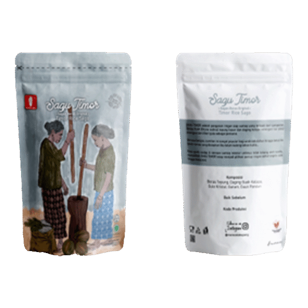 Sagu Timor Beras Original Siap Santap 150g